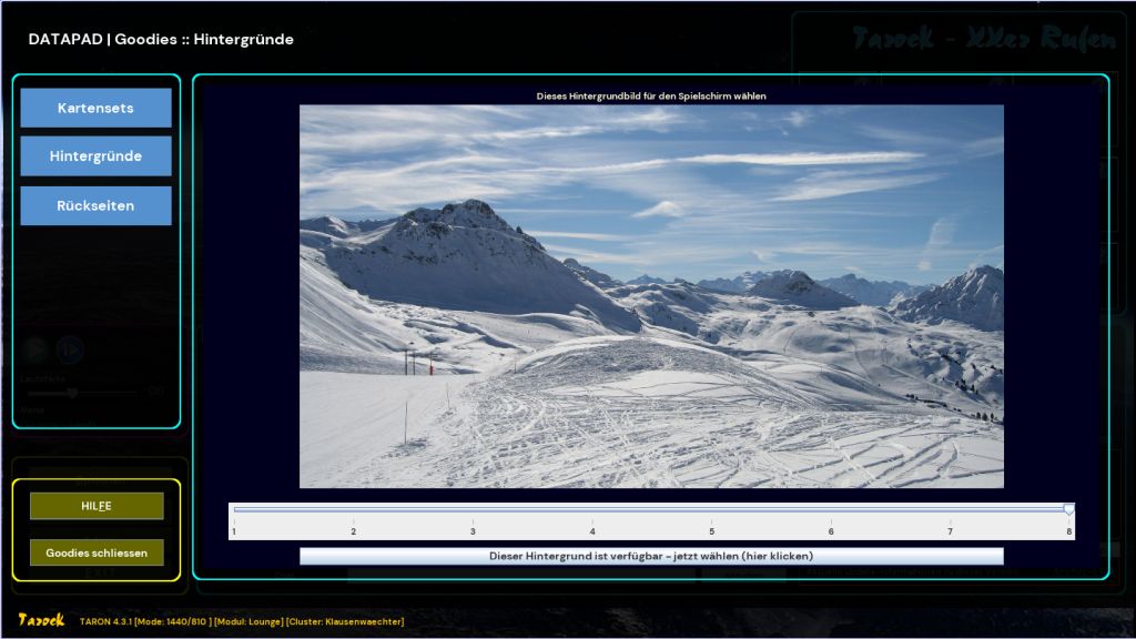 Screenshot 04 | Produkt: Tarock 20er Rufen online | Triangle Productions